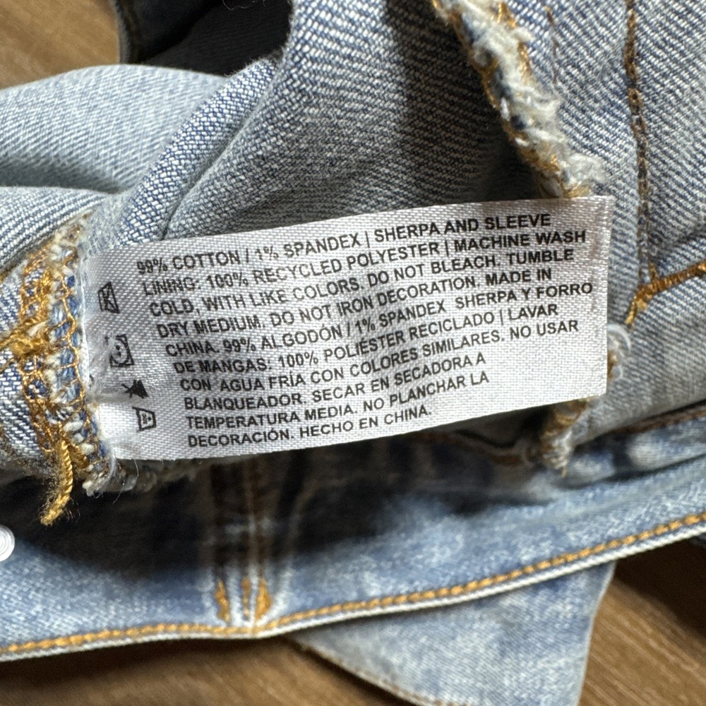 Ron Jon Surf Shop‎ Blue Jean Denim Jacket Size XL - Picture 11 of 13
